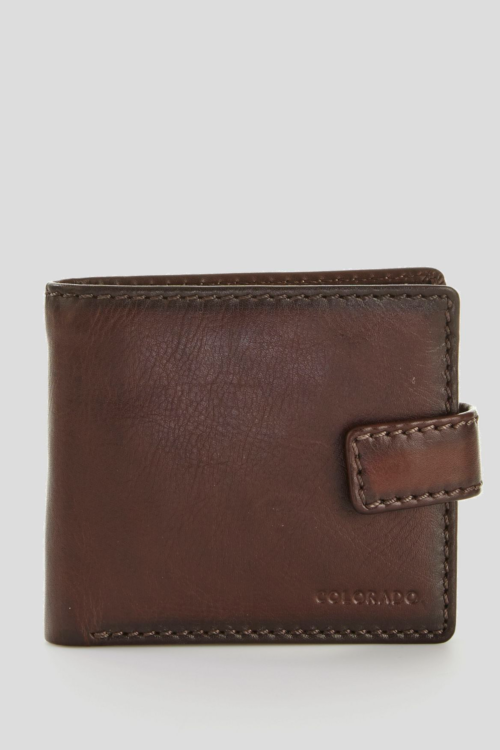 RFID Dakota Leather Tab Wallet