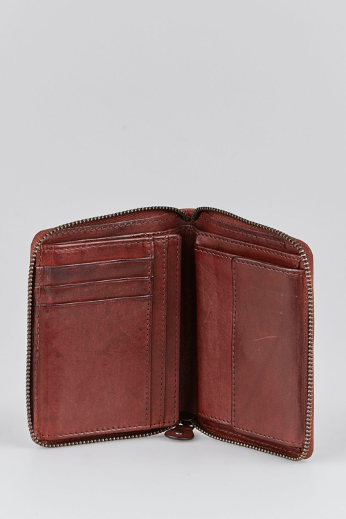 RFID Leather Zip Wallet - Image 2