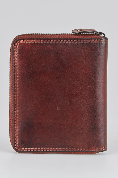 RFID Leather Zip Wallet - Image 3