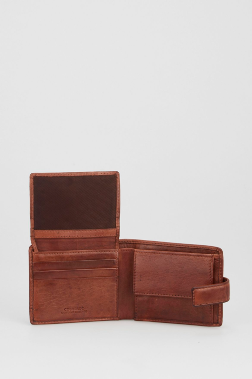 RFID Leather Tab Wallet - Image 3