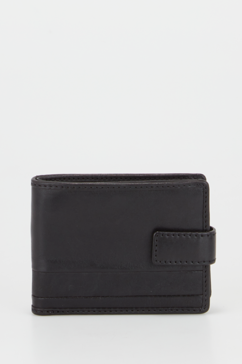 RFID Leather Tab Wallet