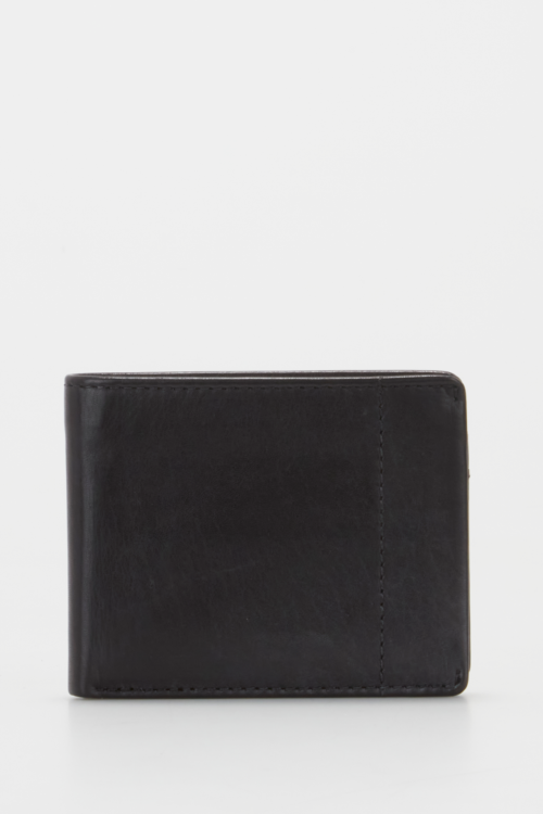 RFID Leather Bifold Wallet