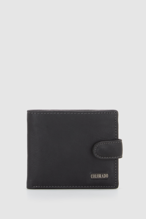 RFID Leather Tab Wallet