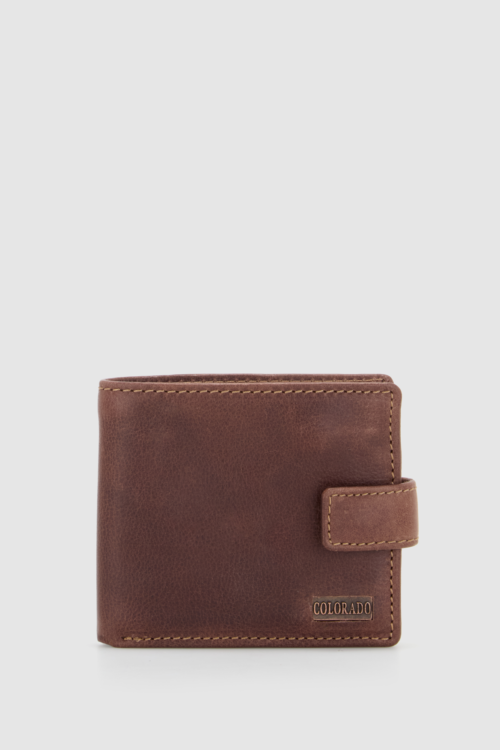 RFID Leather Tab Wallet