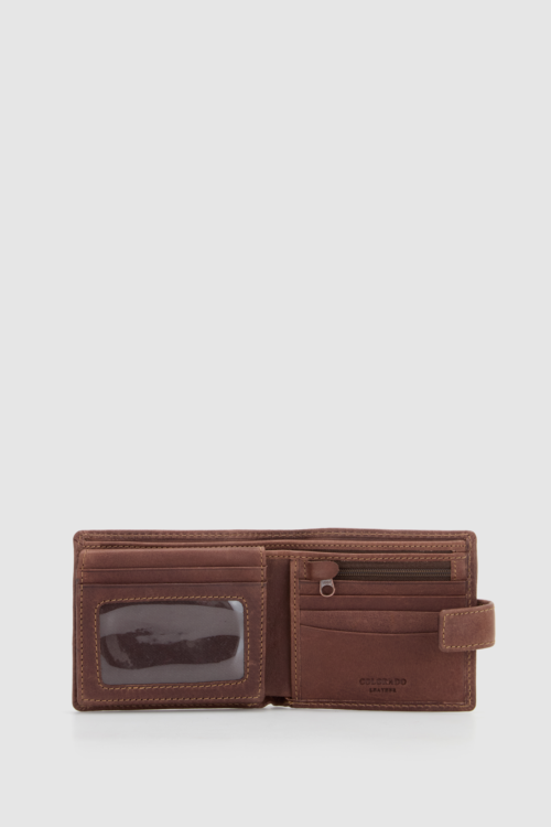 RFID Leather Tab Wallet - Image 3