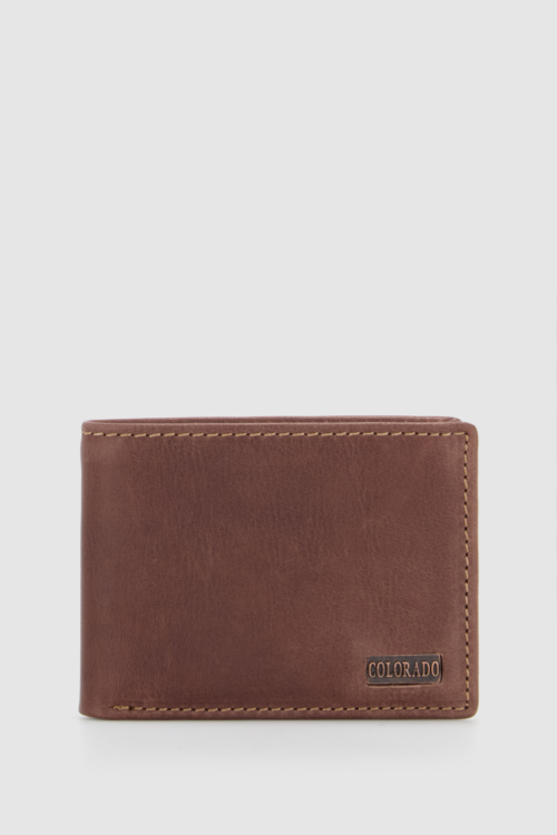 RFID Leather Bifold Wallet